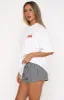 Done With The Games Oversized Tee White sold by White Fox Boutique