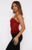 She Moves Bustier Wine sold by White Fox Boutique