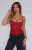 She Moves Bustier Wine sold by White Fox Boutique