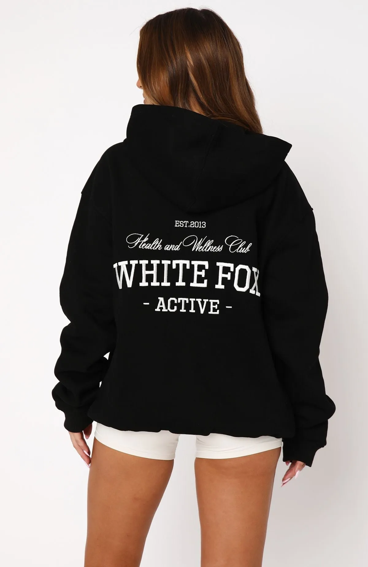 Taking Sides Oversized Hoodie Black sold by White Fox Boutique product image thumbnail 4