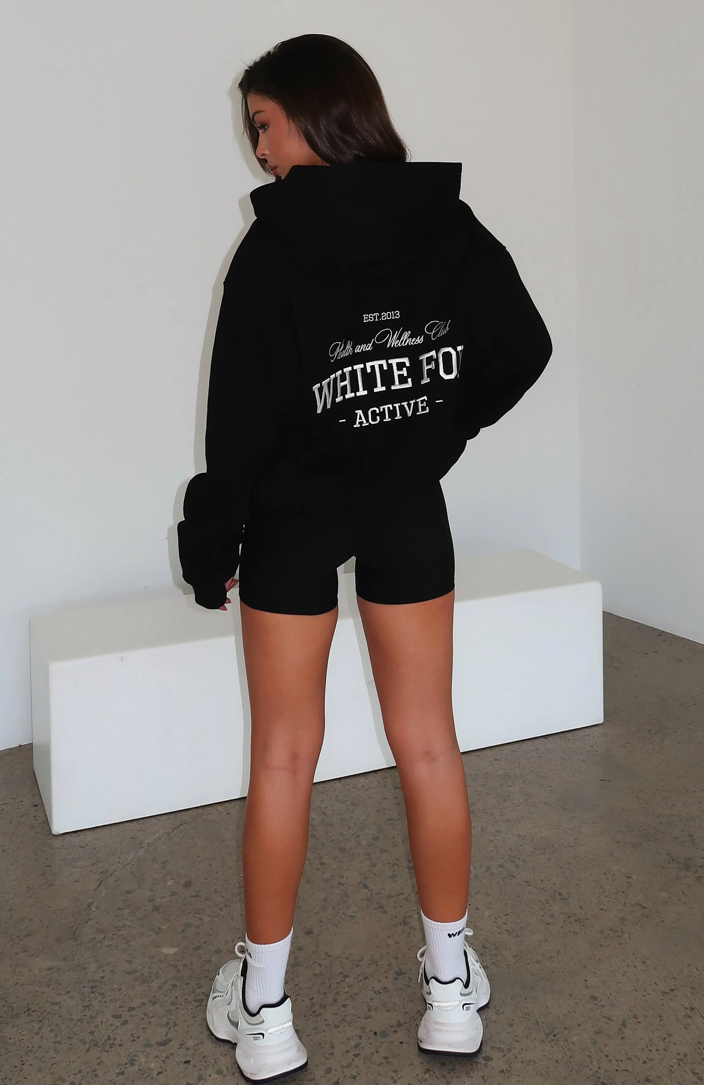 Taking Sides Oversized Hoodie Black sold by White Fox Boutique product image thumbnail 5