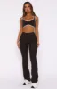 Stay Active Flare Leggings Espresso sold by White Fox Boutique