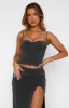 Champagne Moments Bustier Midnight sold by White Fox Boutique