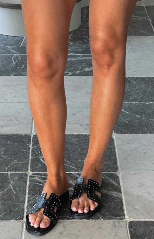 Caitlin Sandals Black sold by White Fox Boutique