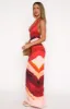 Kiwi Kisses Maxi Dress Sunset Petal sold by White Fox Boutique