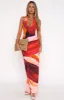 Kiwi Kisses Maxi Dress Sunset Petal sold by White Fox Boutique