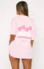 Tropic Time Oversized Tee Pink sold by White Fox Boutique