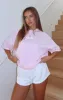 Tropic Time Oversized Tee Pink sold by White Fox Boutique