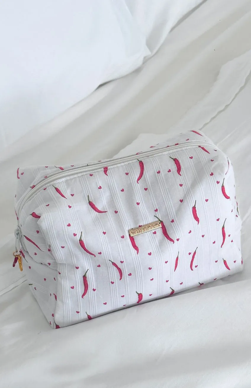 Later Love Cosmetic Bag Chilli Dream sold by White Fox Boutique product image thumbnail 2