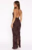 Summer Ready Maxi Dress Chocolate sold by White Fox Boutique