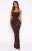 Summer Ready Maxi Dress Chocolate sold by White Fox Boutique