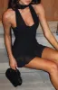 Match Maker Mini Skirt Black sold by White Fox Boutique