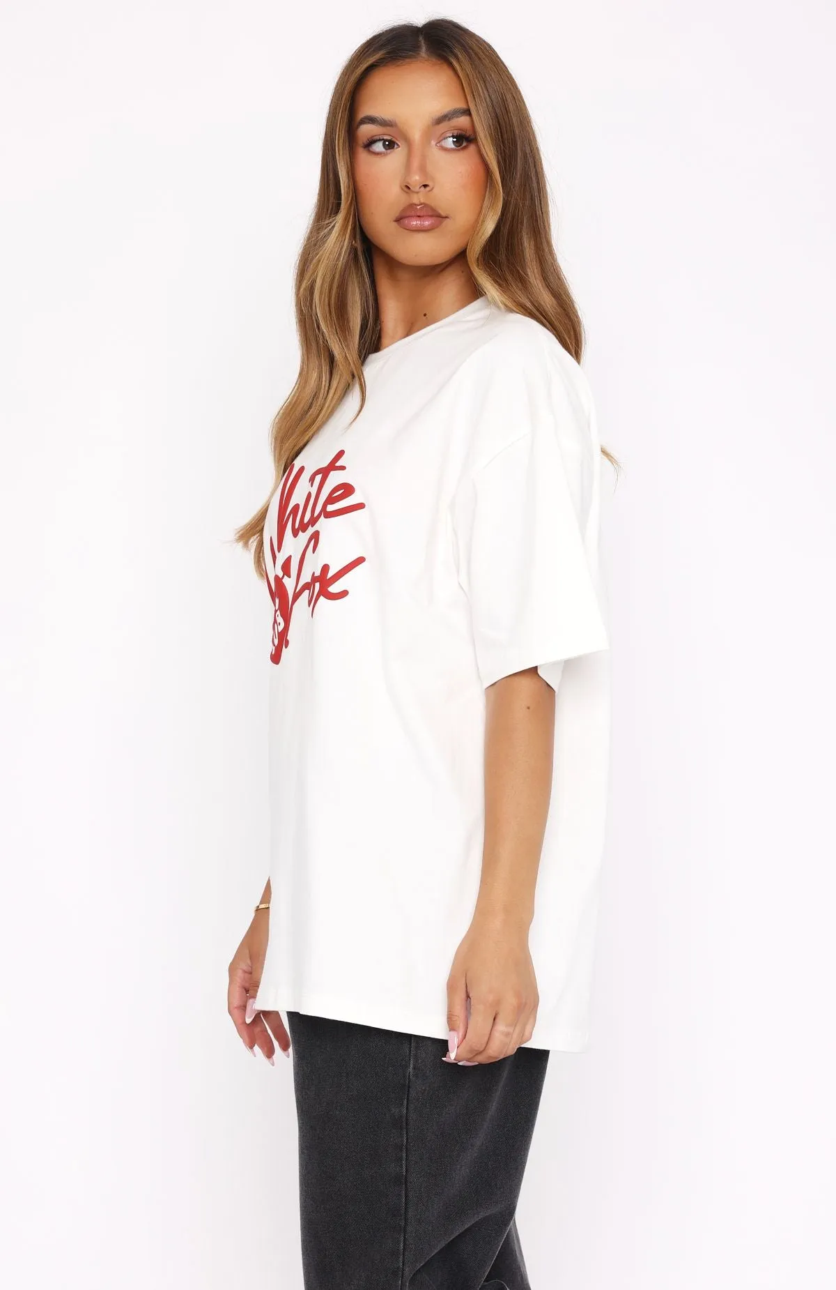 Be My Lover Oversized Tee White sold by White Fox Boutique product image thumbnail 3