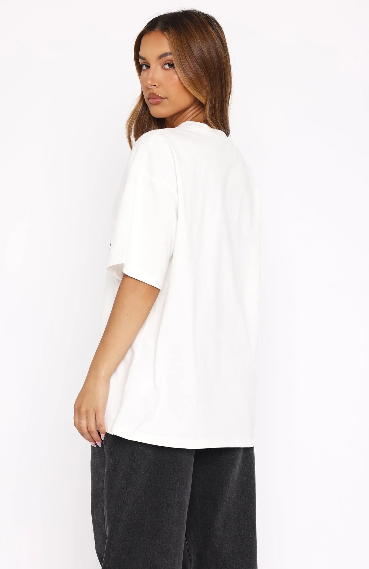 Be My Lover Oversized Tee White sold by White Fox Boutique product image thumbnail 4