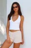 Summer Time Love Shorts Cream sold by White Fox Boutique