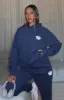 With Love Always Oversized Hoodie Navy sold by White Fox Boutique