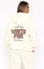 With Love Always Oversized Hoodie Cream sold by White Fox Boutique