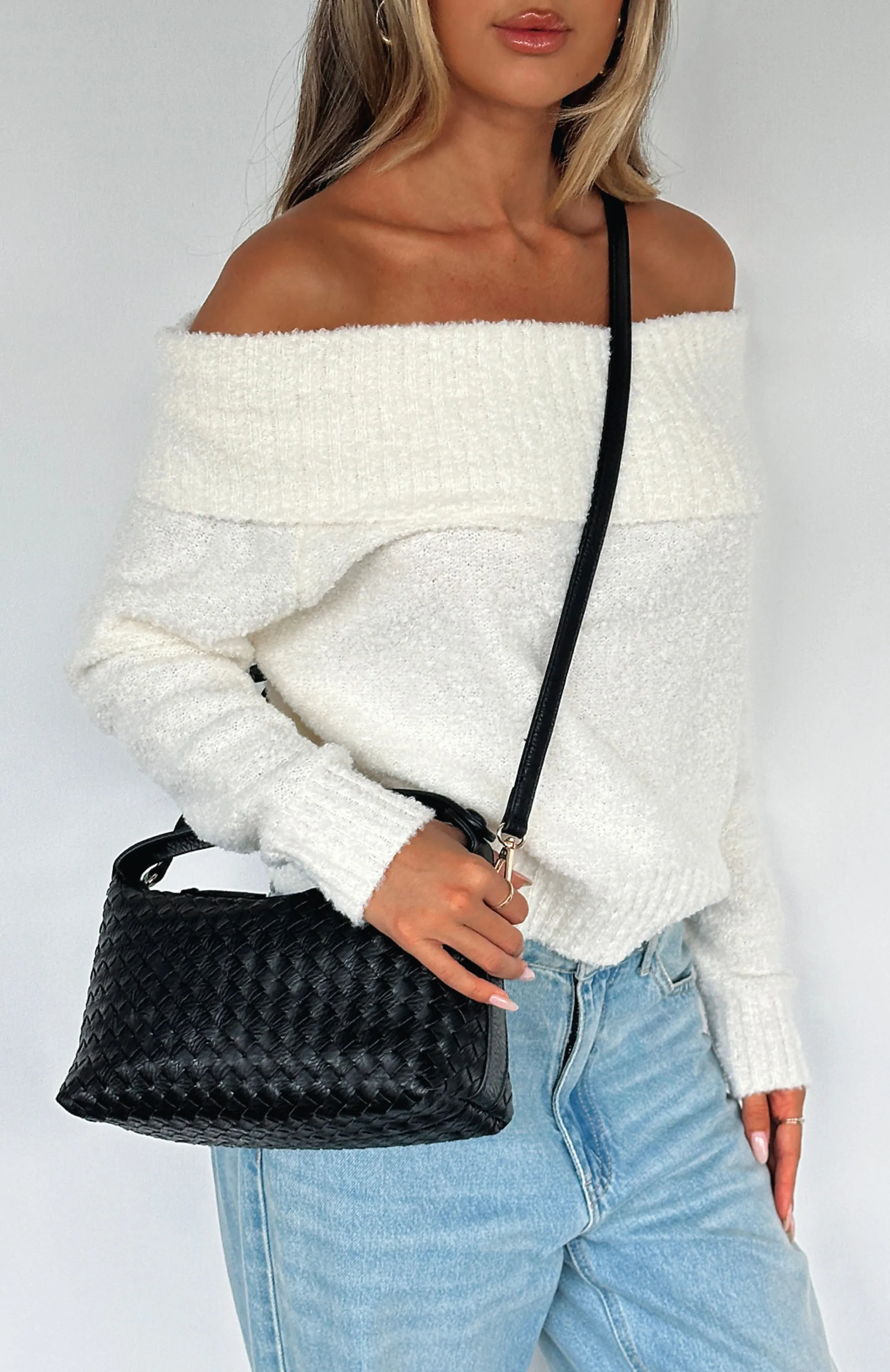 Lana Top Handle Bag Black sold by White Fox Boutique