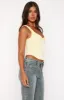 Moving Too Quick Bustier Lemon sold by White Fox Boutique
