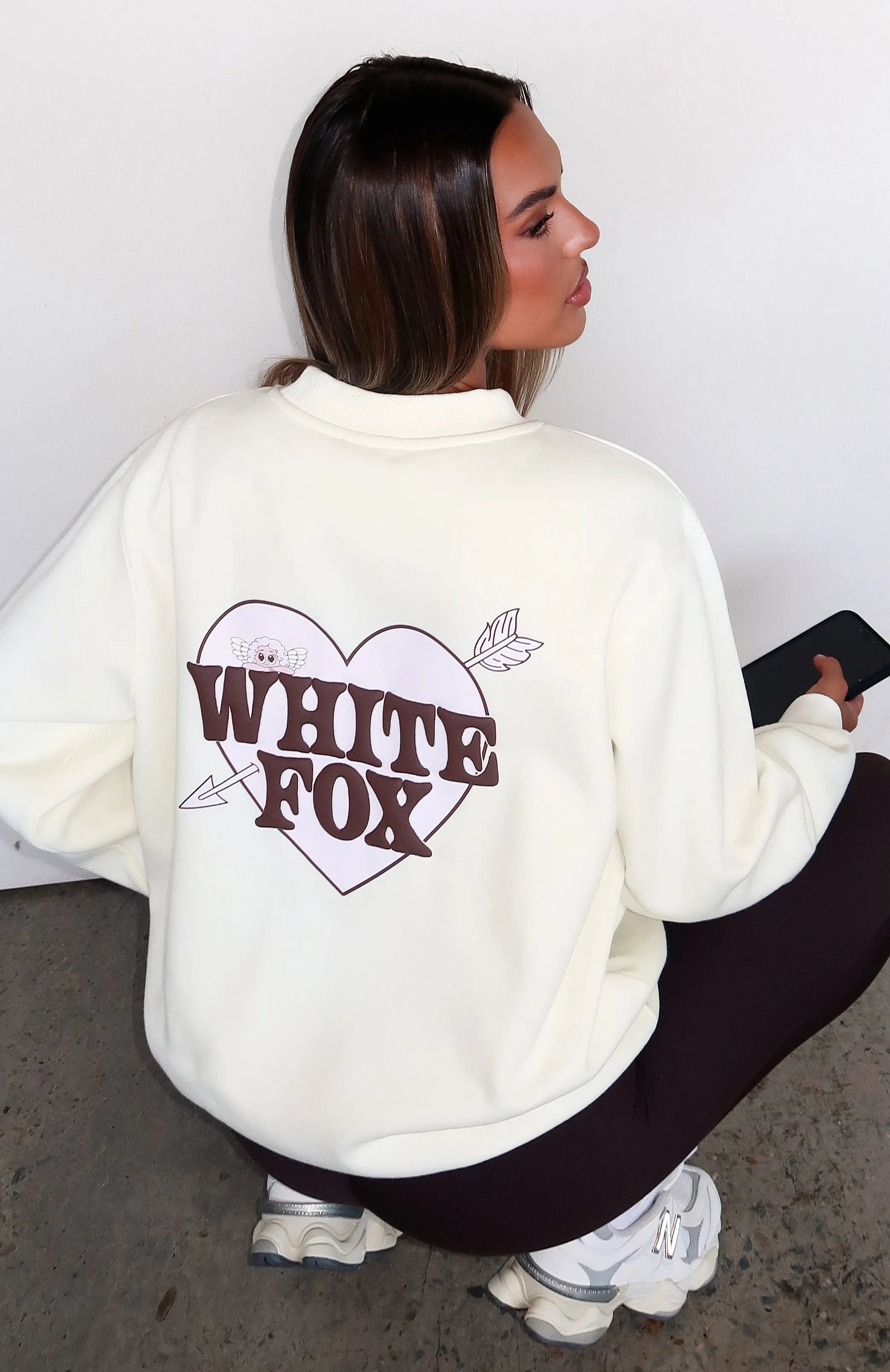 Want You For Life Oversized Sweater Cream sold by White Fox Boutique