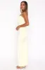 Hit The City Maxi Dress Lemon sold by White Fox Boutique
