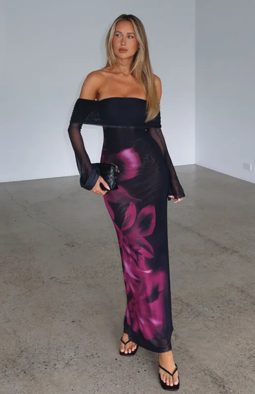 Have It My Way Maxi Dress Midnight Violet sold by White Fox Boutique