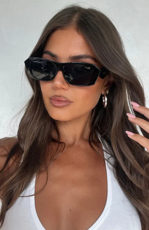 Shant Sunglasses Black sold by White Fox Boutique