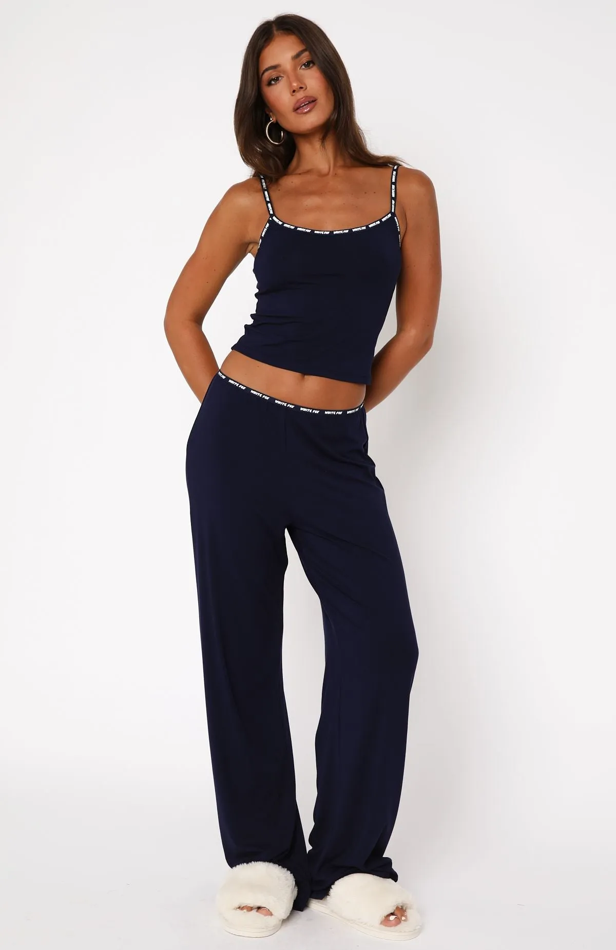 Perfect Sleep Pyjama Pants Navy sold by White Fox Boutique product image thumbnail 2