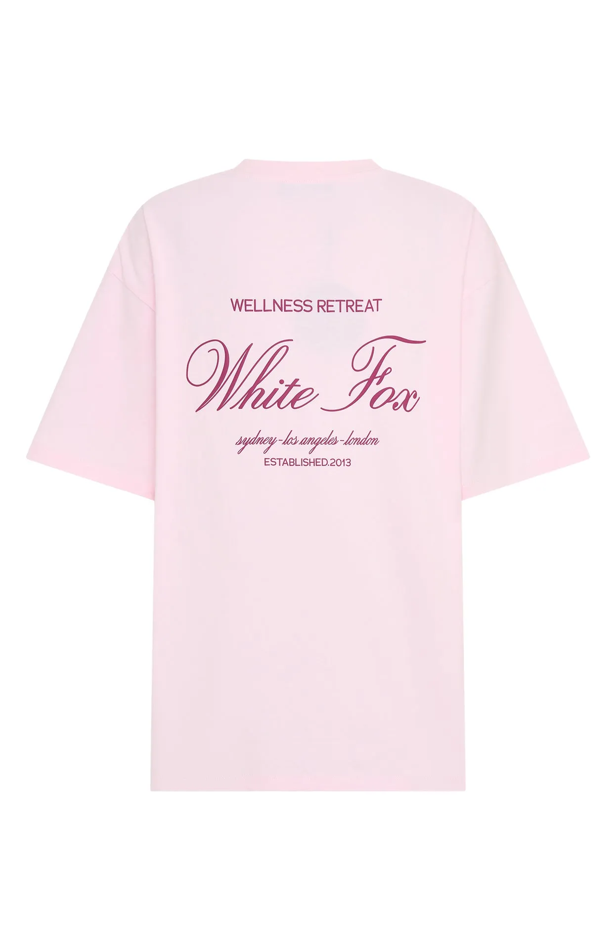 Health & Wellness Oversized Tee Pink sold by White Fox Boutique product image thumbnail 5