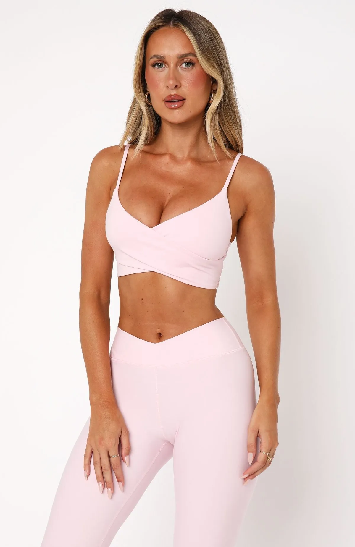 Energy Surge Sports Bra Ballet Pink sold by White Fox Boutique product image thumbnail 2