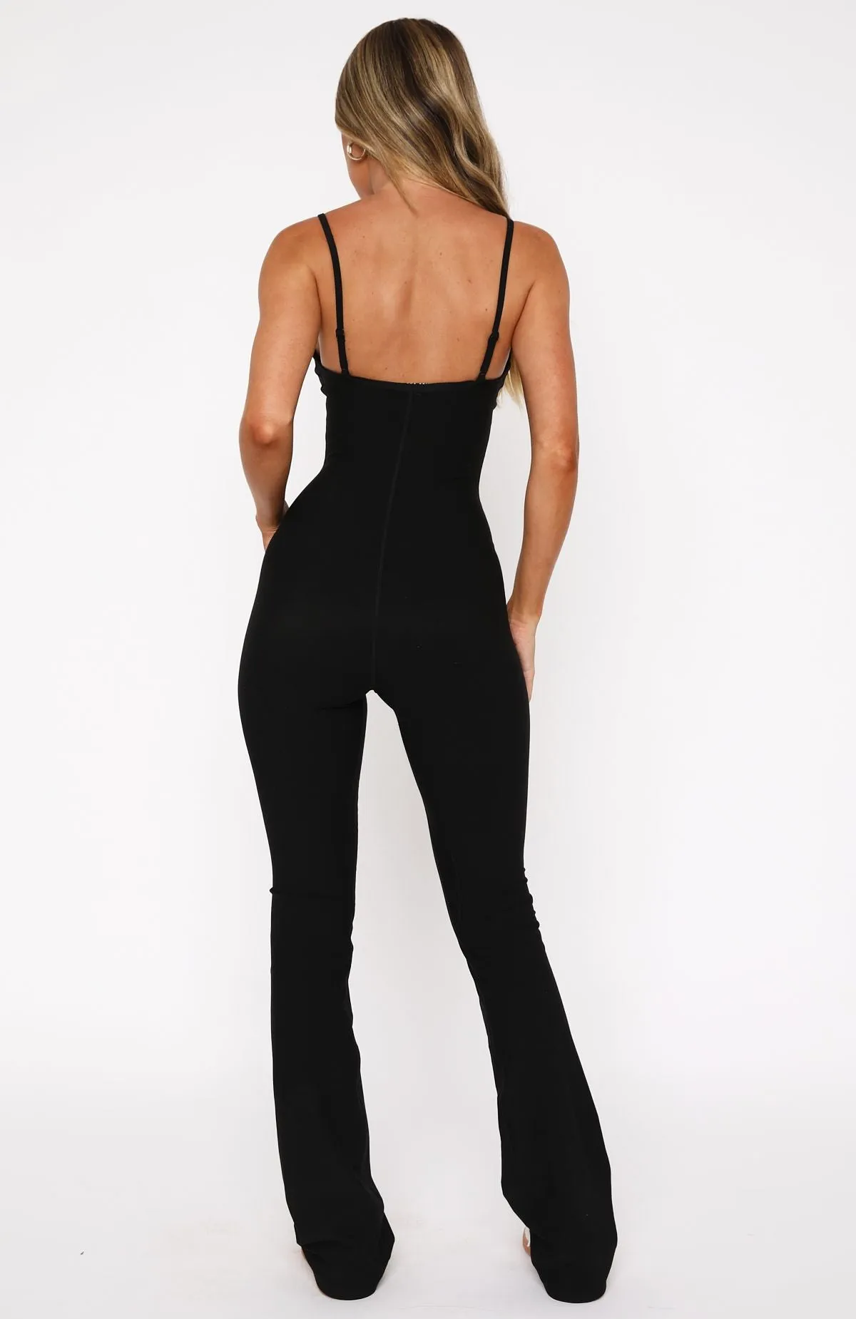 Elevate Jumpsuit Black sold by White Fox Boutique product image thumbnail 4