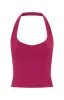 Body Pump Crop Berry sold by White Fox Boutique