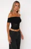 Show Out Mesh Top Black sold by White Fox Boutique