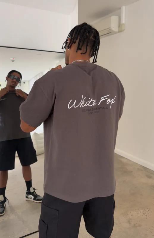 Studio Essentials Oversized Tee Volcanic sold by White Fox Boutique