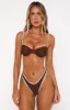 Double Bay Bottoms Choc/Blue sold by White Fox Boutique