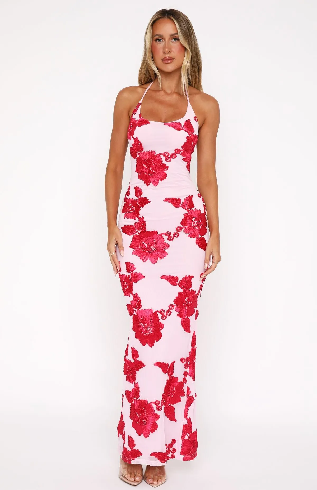 Summer Ready Maxi Dress Pink sold by White Fox Boutique product image thumbnail 2