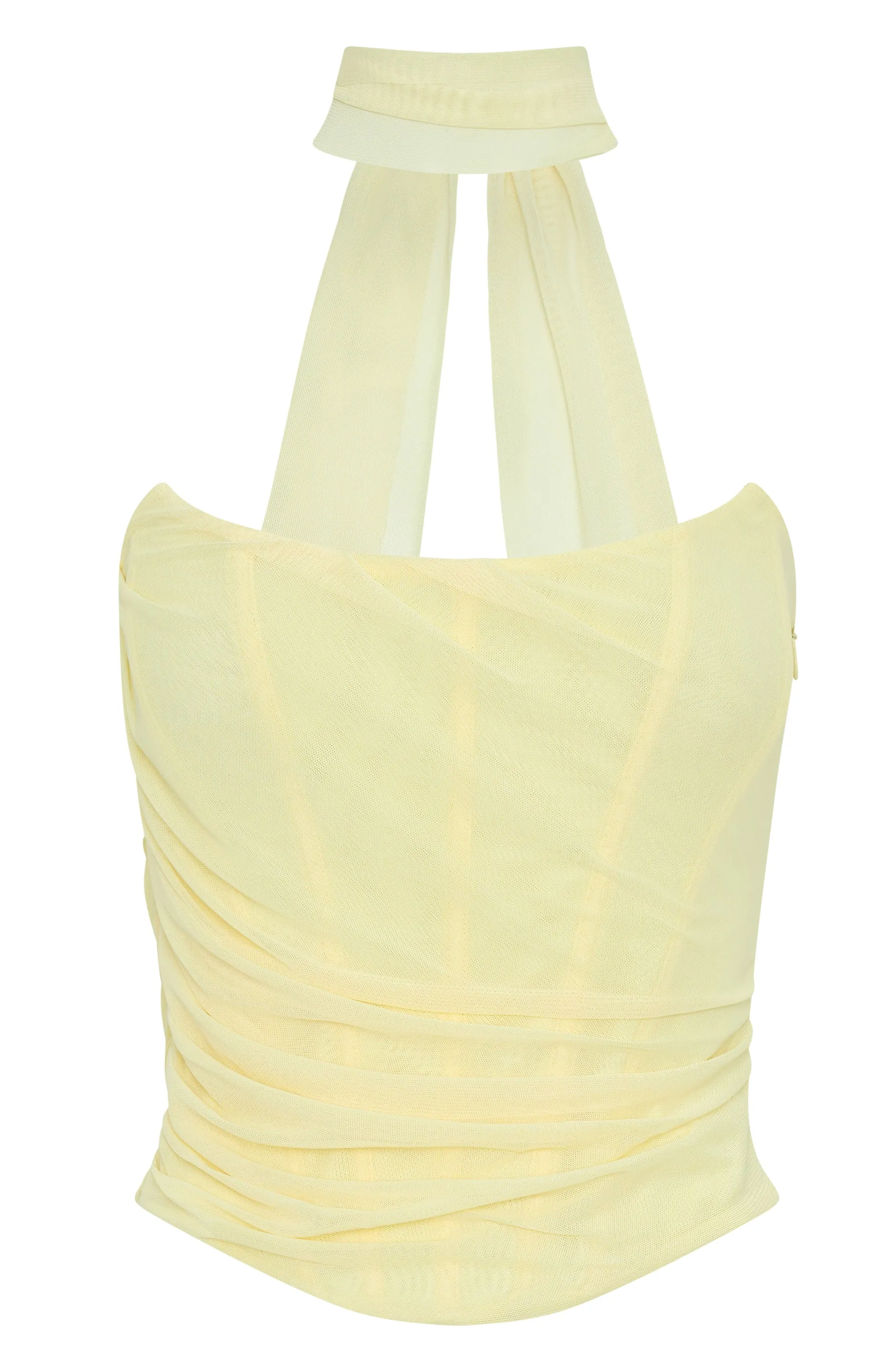Lovers Lane Strapless Bustier Lemon sold by White Fox Boutique product image thumbnail 5