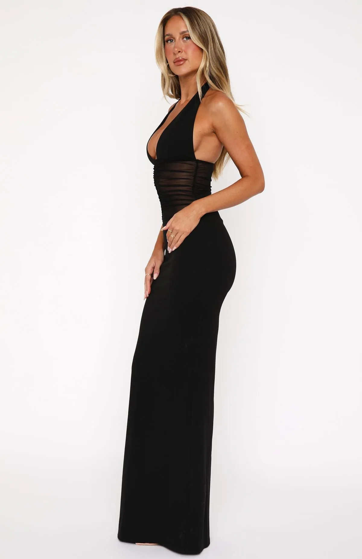 All My Love Maxi Dress Black sold by White Fox Boutique product image thumbnail 3