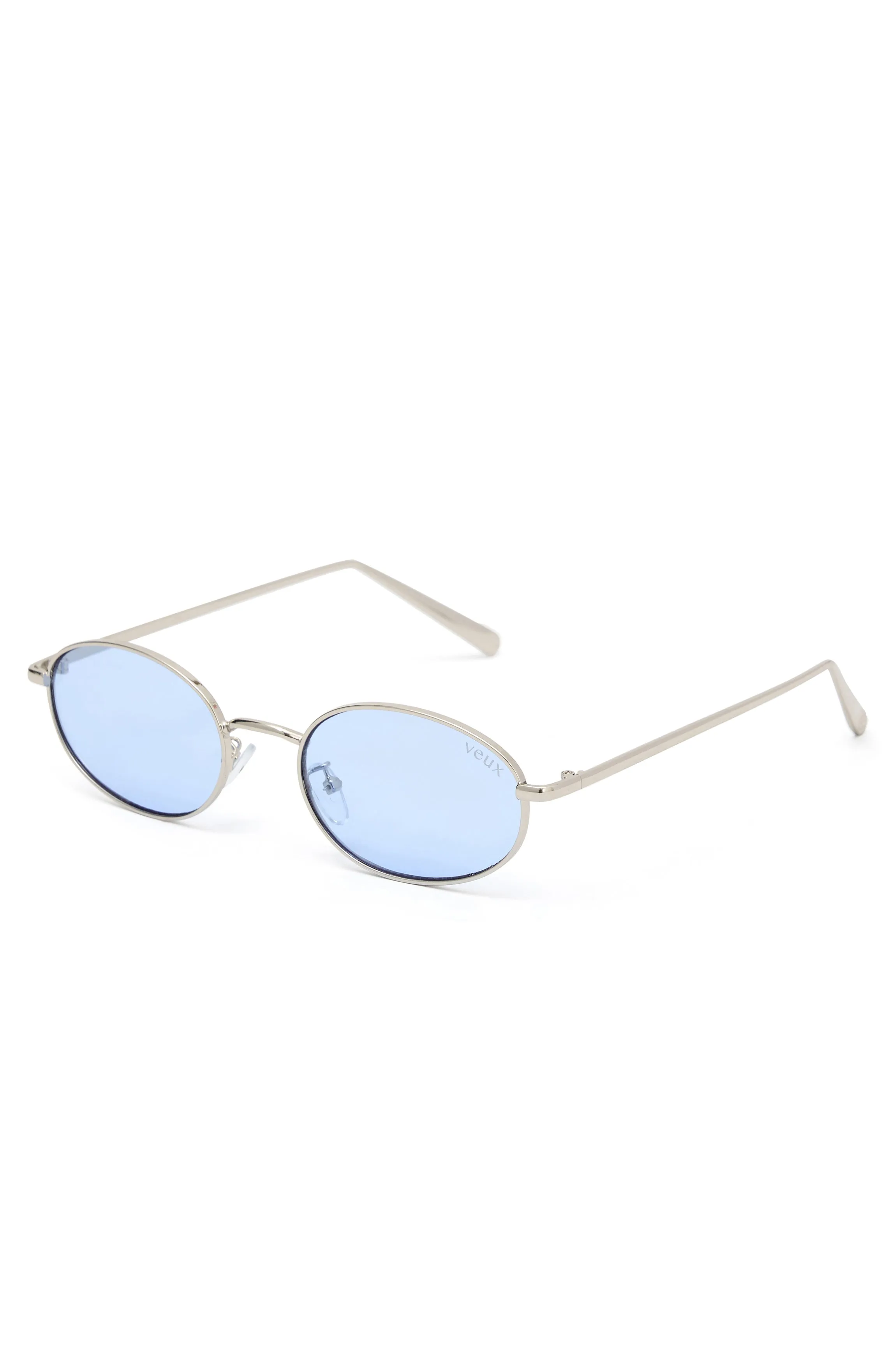 Kora Sunglasses Silver/Blue sold by White Fox Boutique product image thumbnail 3