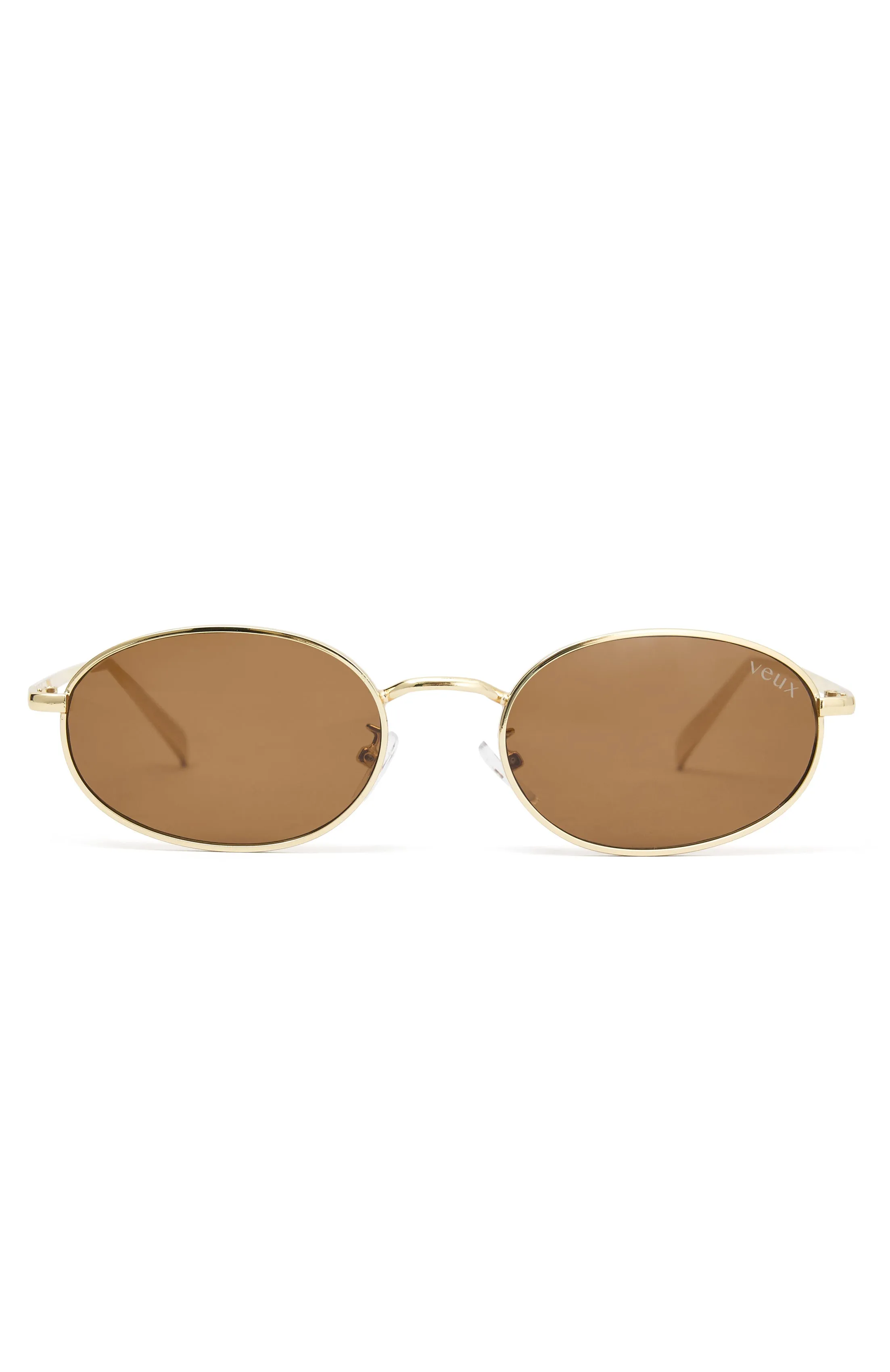 Kora Sunglasses Gold/Chocolate sold by White Fox Boutique product image thumbnail 2