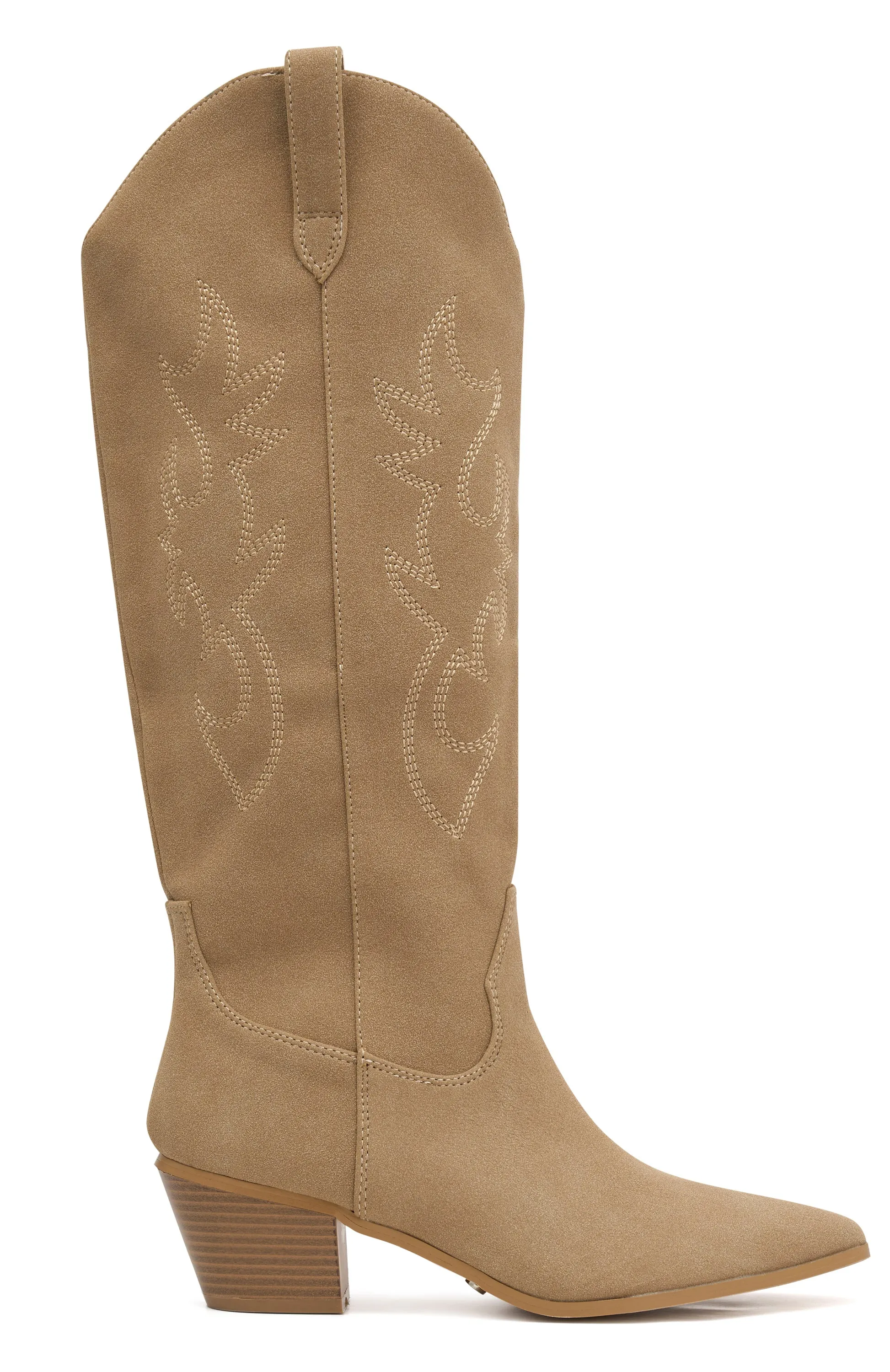 Elizabeth Cowboy Boots Light Tan sold by White Fox Boutique product image thumbnail 2