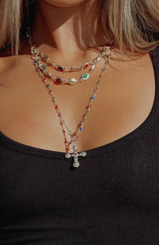 Valda Necklace Gold sold by White Fox Boutique