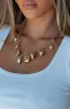 Levina Necklace Gold sold by White Fox Boutique