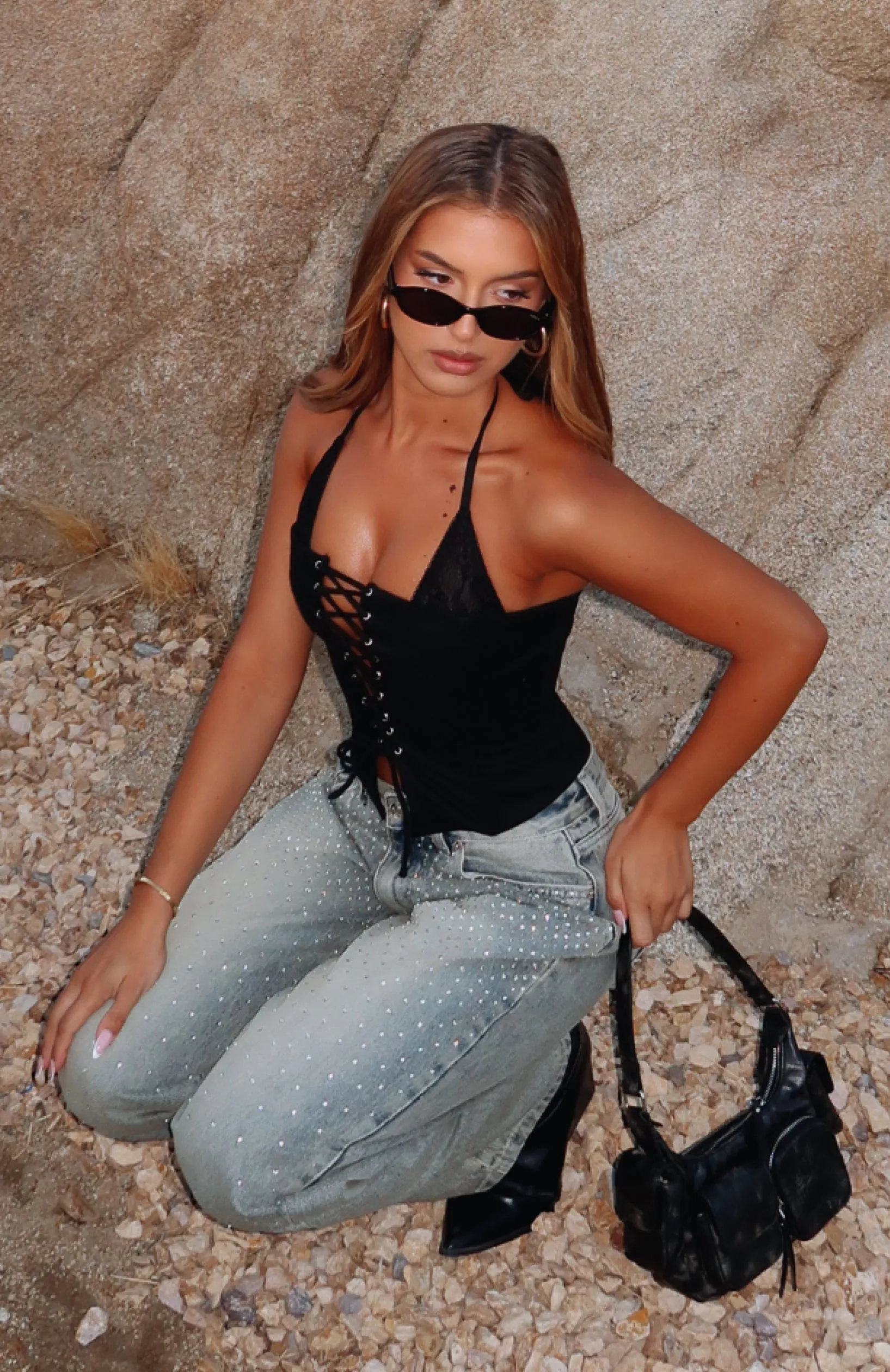 After Party Bustier Black sold by White Fox Boutique