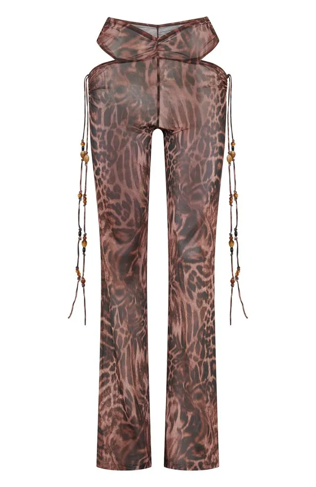 Lunar Dreams Pants The Wild Print sold by White Fox Boutique product image thumbnail 5