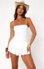 Photo ID Playsuit White sold by White Fox Boutique