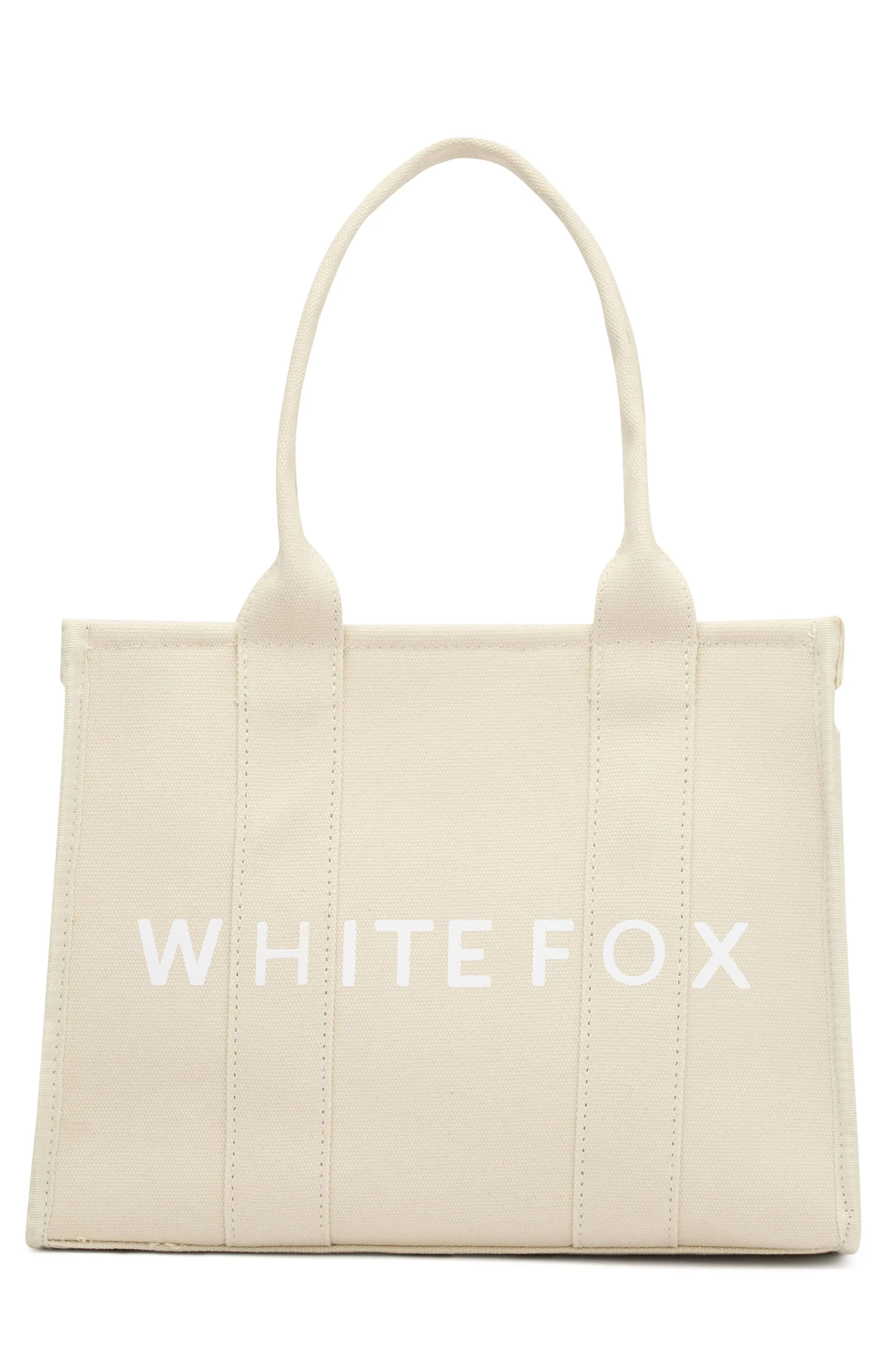 White Fox Mini Tote Bag Beige sold by White Fox Boutique product image thumbnail 2