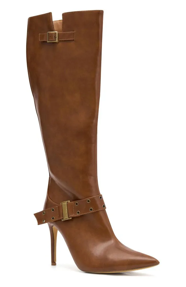 Bad Habit Knee High Boots Vintage Brown sold by White Fox Boutique product image thumbnail 3