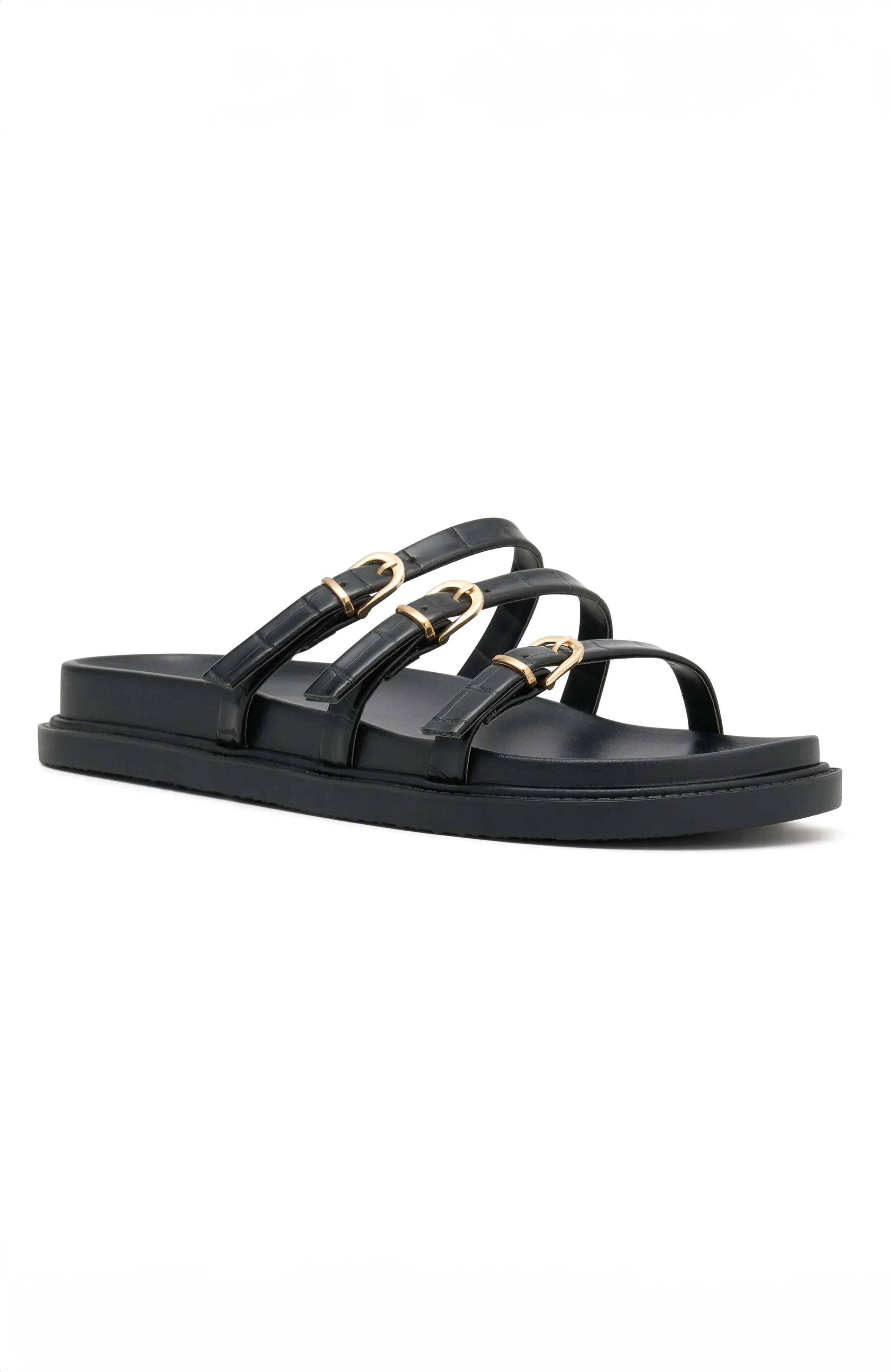 Ariela Sandals Black Croc sold by White Fox Boutique product image thumbnail 3
