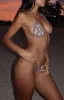 Golden Hour Bikini Top The Wild Print sold by White Fox Boutique
